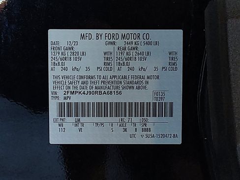 Used 2024 Ford Edge SEL image 33