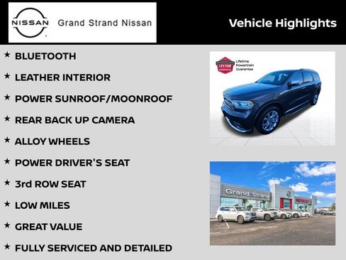 Used 2016 Dodge Durango Citadel w/ Premium Entertainment Group image 3