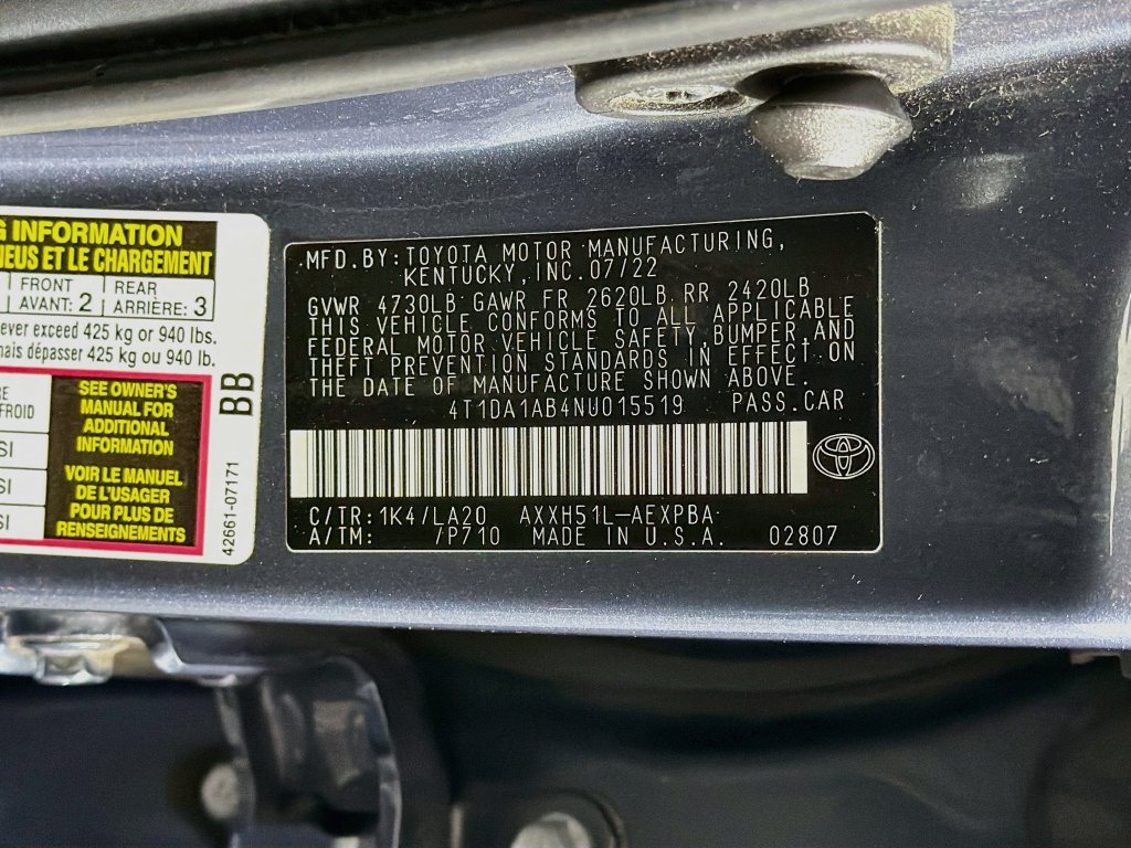 Used 2022 Toyota Avalon Limited w/ Advanced Safety Package FWD image 33