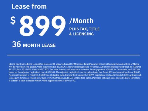 Used 2026 Mercedes-Benz GLS 450 4MATIC image 2