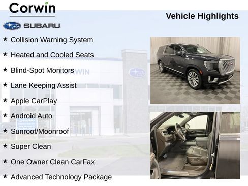 Used 2024 GMC Yukon XL Denali w/ Denali Reserve Package AWD/4WD image 11