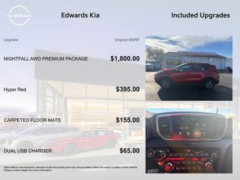 Used 2022 Kia Sportage Nightfall Edition w/ Nighfall AWD Premium Package image 7