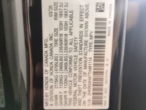 Certified 2026 Honda CR-V EX image 29