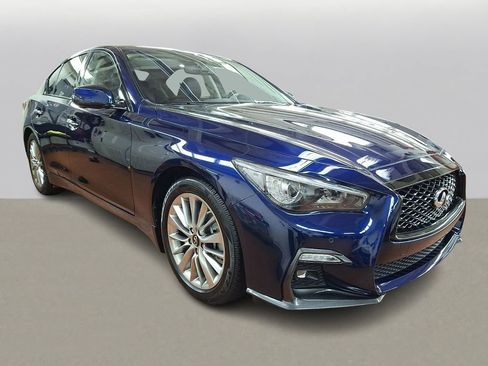 Used 2021 INFINITI Q50 Luxe w/ Cargo Package image 3