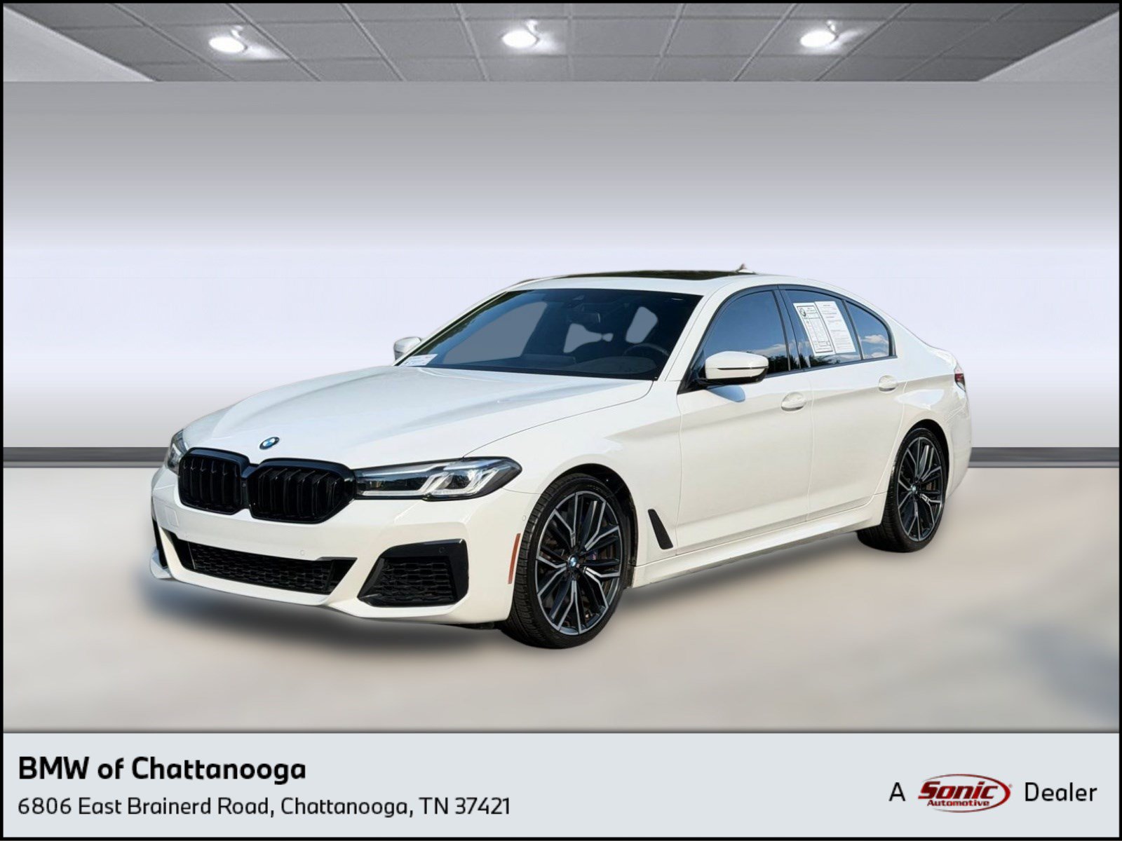 Used 2021 BMW 540i w/ M Sport Package RWD image 1