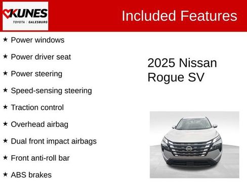 Used 2025 Nissan Rogue SV AWD/4WD image 3