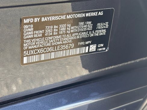 Used 2020 BMW X7 M50i image 34