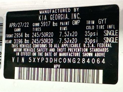Used 2022 Kia Telluride EX w/ EX Premium Package AWD/4WD image 35