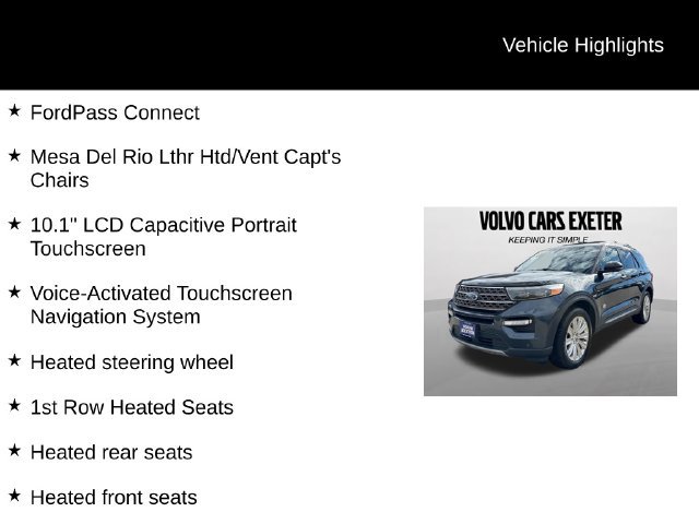 Used 2022 Ford Explorer King Ranch w/ Premium Technology Package AWD/4WD image 7