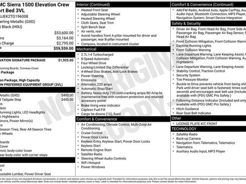 New 2026 GMC Sierra 1500 Elevation AWD/4WD image 6