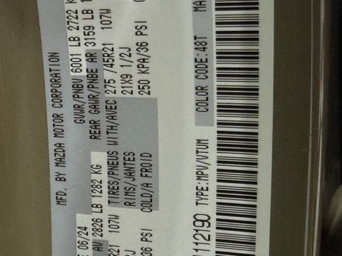 Used 2025 MAZDA CX-70 3.3 Turbo w/ Premium Package image 44