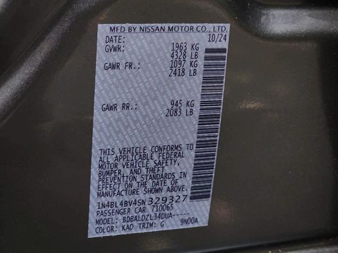 Certified 2025 Nissan Altima 2.5 S FWD image 26
