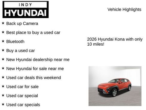 New 2026 Hyundai Kona SE image 7