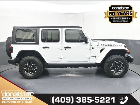 Used 2023 Jeep Wrangler Unlimited Rubicon 4xe w/ Cold Weather Group AWD/4WD image 2