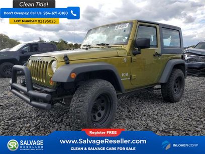 Used 2008 Jeep Wrangler X