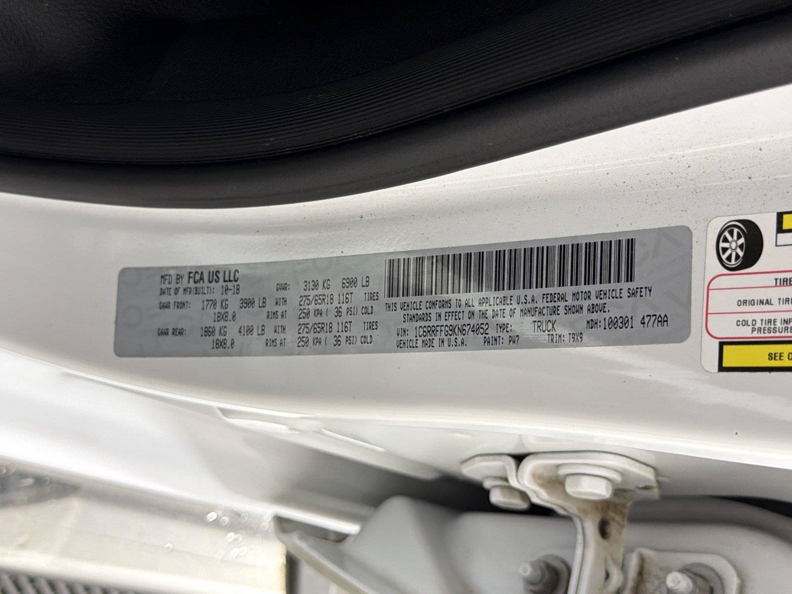 Used 2019 RAM 1500 Big Horn AWD/4WD image 29