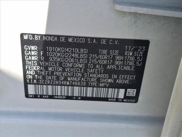 Used 2024 Honda HR-V LX image 23