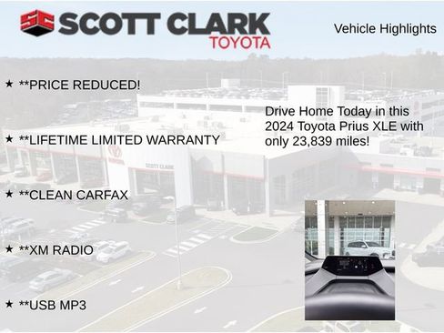 Used 2024 Toyota Prius XLE FWD image 10