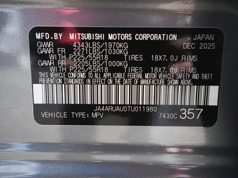New 2026 Mitsubishi Outlander Sport AWD image 13