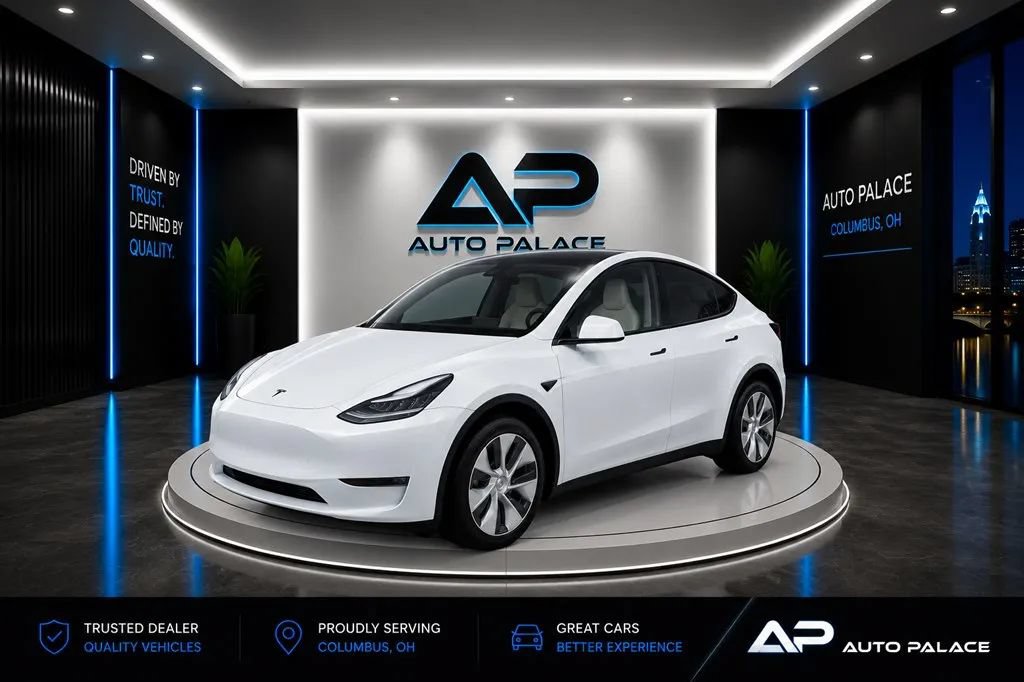 Used 2020 Tesla Model Y Long Range AWD/4WD image 1