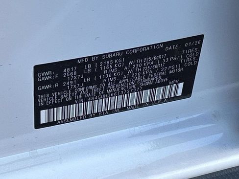 New 2026 Subaru Crosstrek 2.5i Premium AWD/4WD image 27