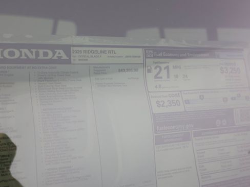 New 2026 Honda Ridgeline RTL image 28