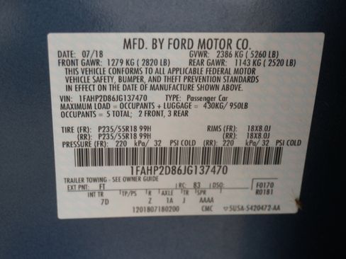 Used 2018 Ford Taurus SE image 26