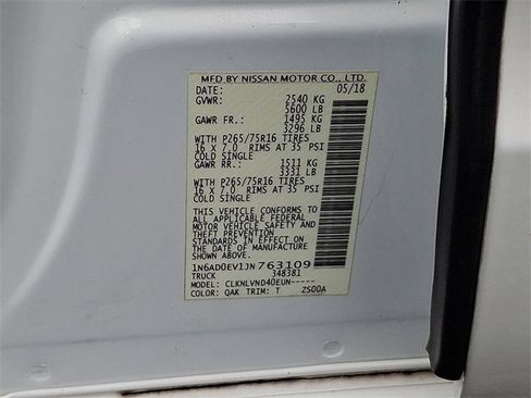 Used 2018 Nissan Frontier PRO-4X image 25