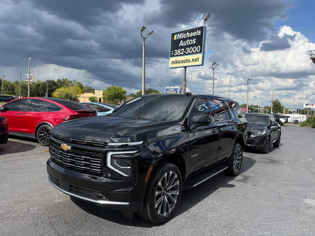 Used 2026 Chevrolet Tahoe High Country w/ Sun And Tow Package RWD image 1