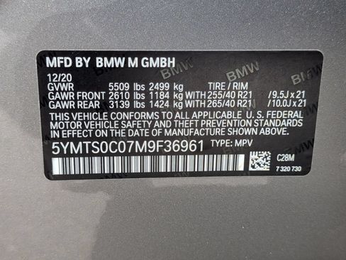 Used 2021 BMW X3 M AWD/4WD image 43