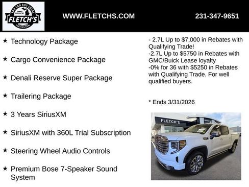 New 2026 GMC Sierra 1500 Denali AWD/4WD image 3