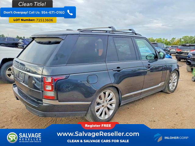 Used 2015 Land Rover Range Rover HSE AWD/4WD image 4