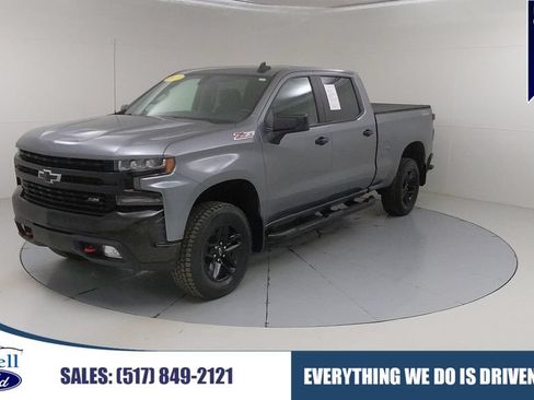 Used 2021 Chevrolet Silverado 1500 LT Trail Boss w/ Bed Protection Package AWD/4WD image 1