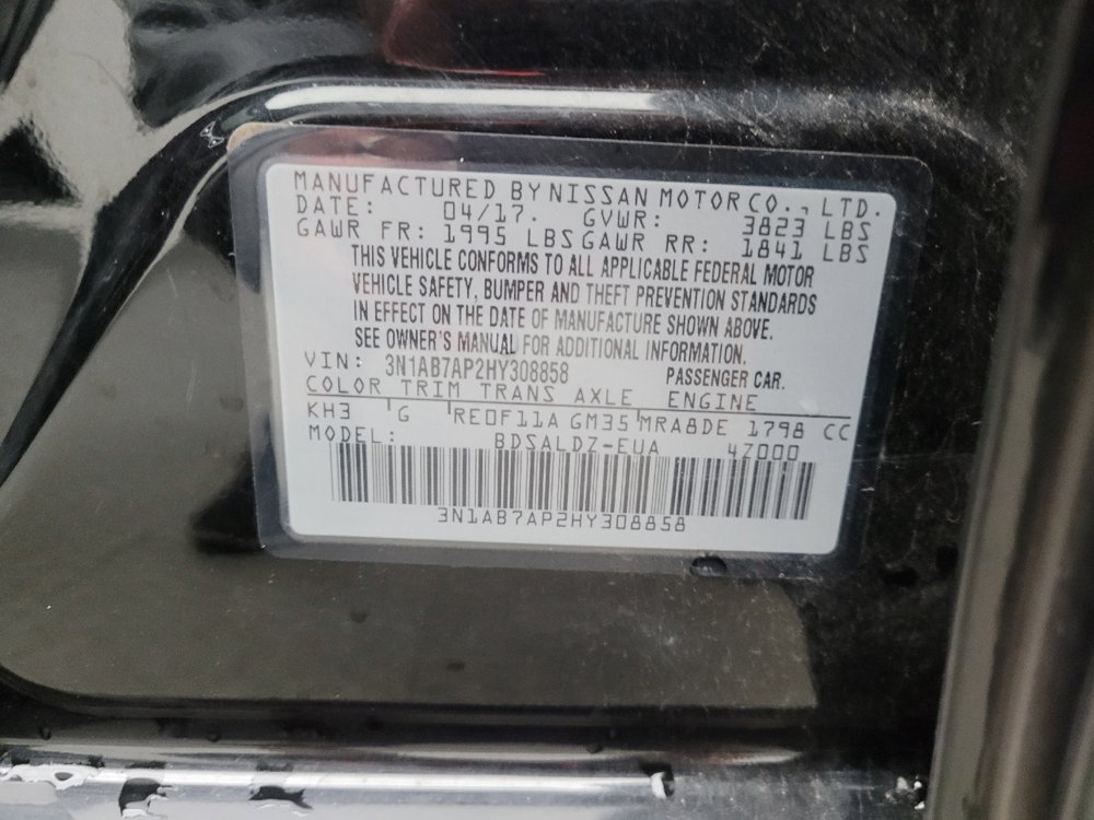 Used 2017 Nissan Sentra SV FWD image 33