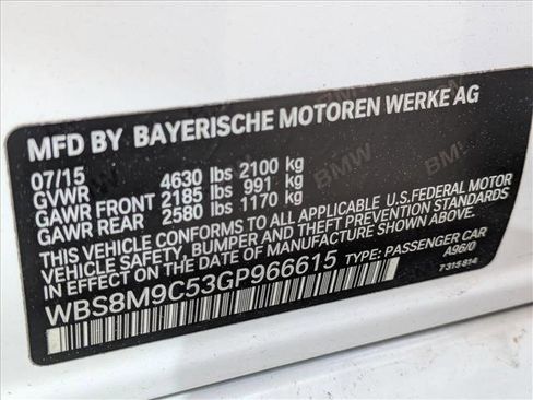 Used 2016 BMW M3 RWD image 16