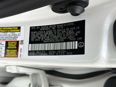 Used 2020 Lexus ES 350 w/ Premium Package image 29