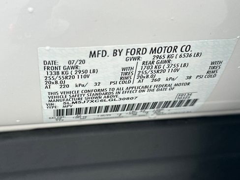 Certified 2020 Lincoln Aviator Reserve w/ Equipment Group 201A AWD/4WD image 29