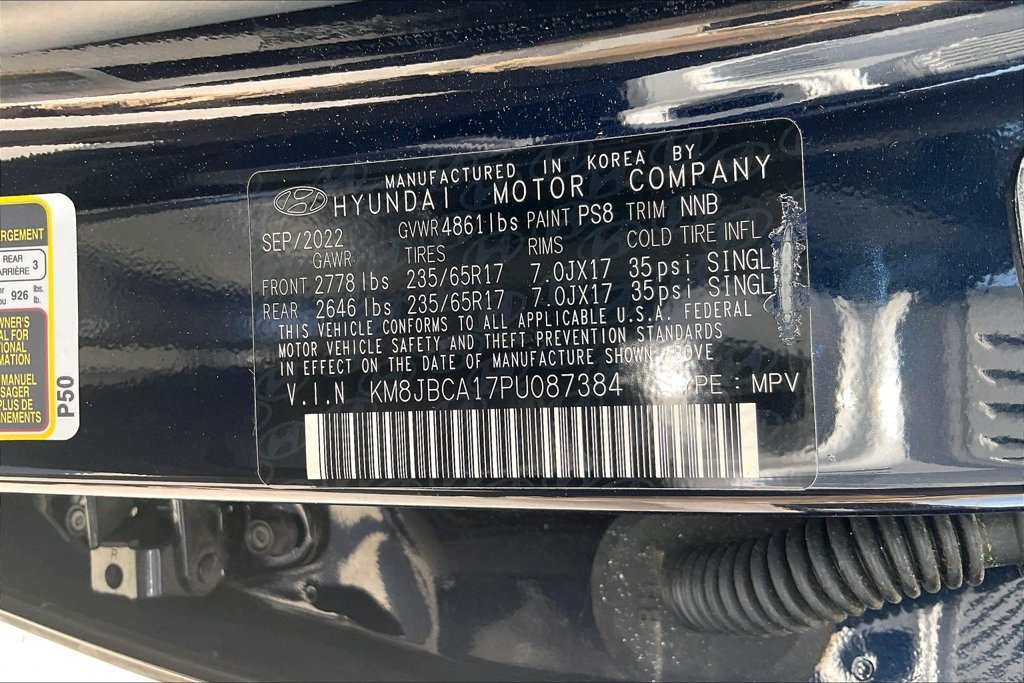Used 2023 Hyundai Tucson Blue AWD/4WD image 17