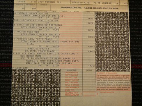 Used 2000 Porsche 911 Cabriolet image 41