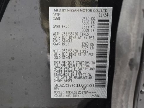 Used 2025 Nissan Murano SL image 50