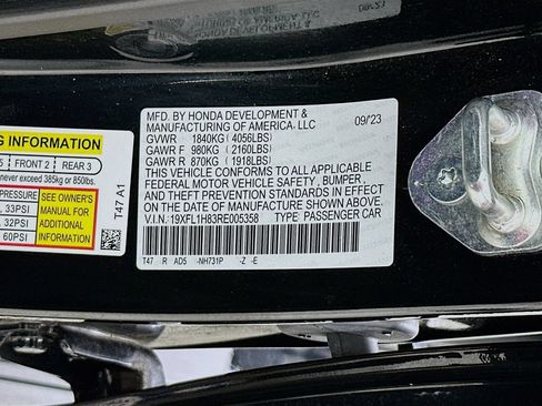 Used 2024 Honda Civic Sport Touring image 27