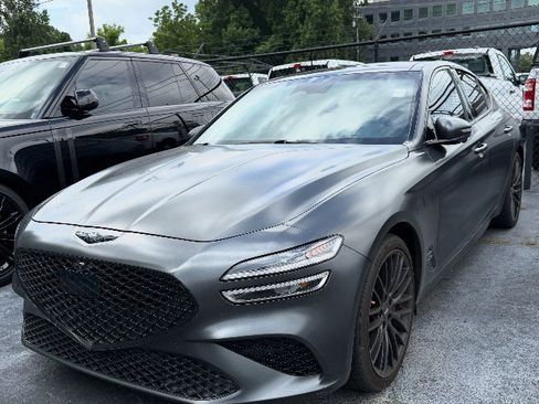 Used 2022 Genesis G70 3.3T Launch Edition RWD image 1