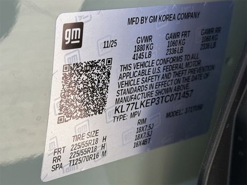 New 2026 Chevrolet Trax ACTIV w/ Sunroof Package image 30