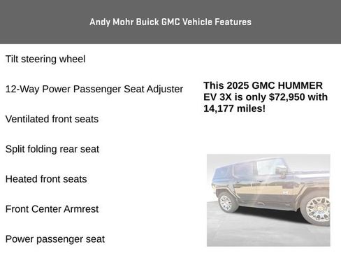 Used 2025 GMC Hummer EV 3X AWD/4WD image 12