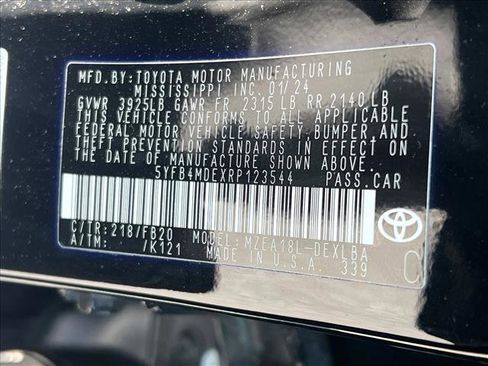 Certified 2024 Toyota Corolla LE FWD image 27
