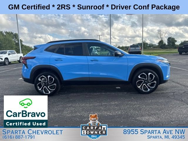 Used 2024 Chevrolet Trax RS w/ Sunroof Package FWD image 2