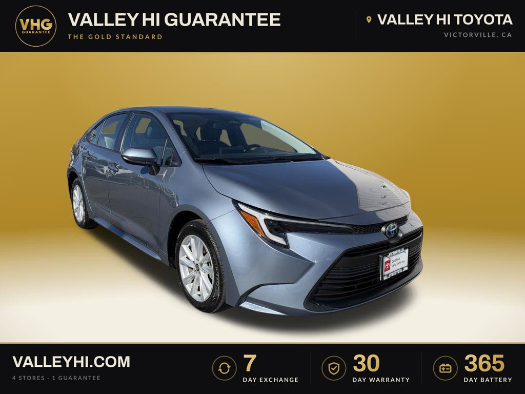 Certified 2025 Toyota Corolla LE w/ LE Premium Package FWD image 1