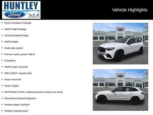 Used 2024 Mercedes-Benz GLC 43 AMG 4MATIC w/ Driver Assistance Package image 2