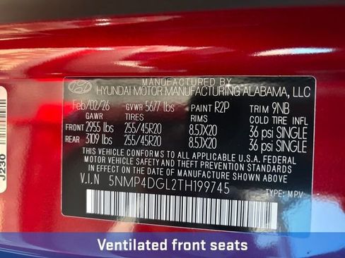 New 2026 Hyundai Santa Fe Limited w/ Tow & Go Package image 34