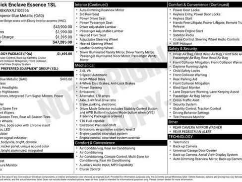 Used 2024 Buick Enclave Essence w/ Technology Package FWD image 7